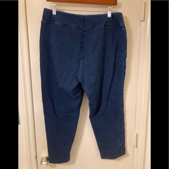 Style & Co Stretch Pants Stretch Jeans. Blue Jeans Jeggings Dungarees Size Large - Picture 4 of 4